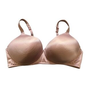 Cacique Lightly Lined Full Coverage Mauve Bra Size 44C EUC #4643